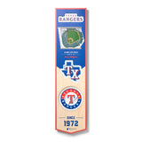 Texas Rangers | Stadium Banner | Globe Life Field | Wood