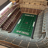 Texas A&M Aggies | 3D Stadium View | Lighted End Table | Wood