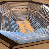 North Carolina Tar Heels | 3D Stadium View | Lighted End Table | Wood