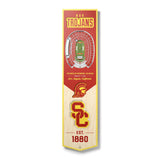 USC Trojans | Stadium Banner | Los Angeles Memorial Coliseum | Wood