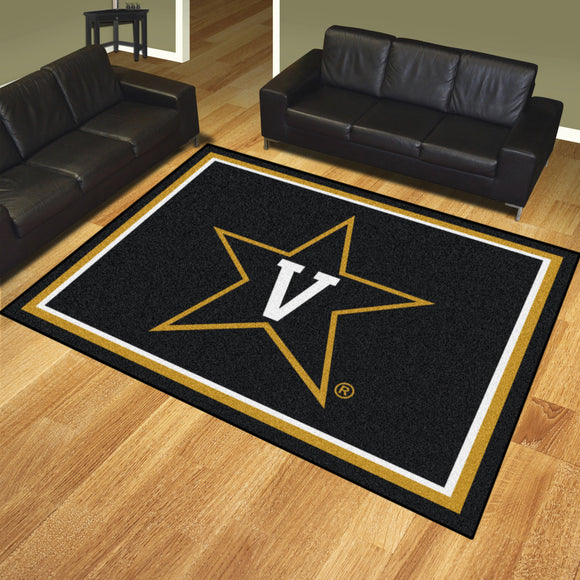 Vanderbilt Commodores | Rug | 8x10 | NCAA