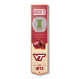 Virginia Tech Hokies | Stadium Banner | Lane Stadium | Wood