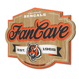 Cincinnati Bengals | Fan Cave Sign | 3D | NFL