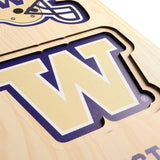 Washington Huskies | Stadium Banner | Husky Stadium | Wood