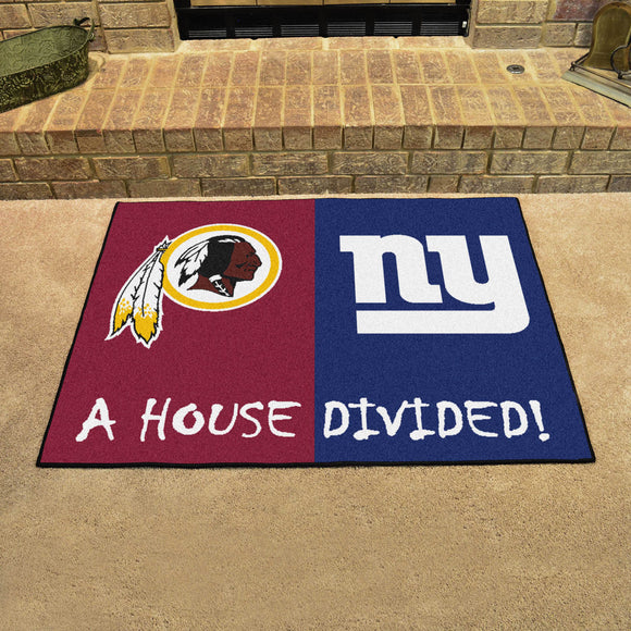 Giants | WFT | House Divided | Mat | NFL