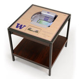 Washington Huskies | 3D Stadium View | Lighted End Table | Wood