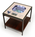 West Virginia Mountaineers | 3D Stadium View | Lighted End Table | Wood