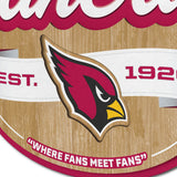 Arizona Cardinals | Fan Cave Sign | 3D | NFL