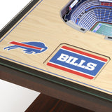 Buffalo Bills | 3D Stadium View | Lighted End Table | Wood