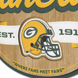Green Bay Packers | Fan Cave Sign | 3D | NFL