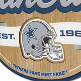 Dallas Cowboys | Fan Cave Sign | 3D | NFL