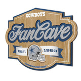 Dallas Cowboys | Fan Cave Sign | 3D | NFL