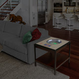 New York Mets | 3D Stadium View | Lighted End Table | Wood