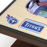 Tennessee Titans | 3D Stadium View | Lighted End Table | Wood