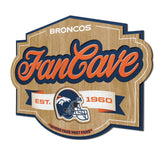 Denver Broncos | Fan Cave Sign | 3D | NFL